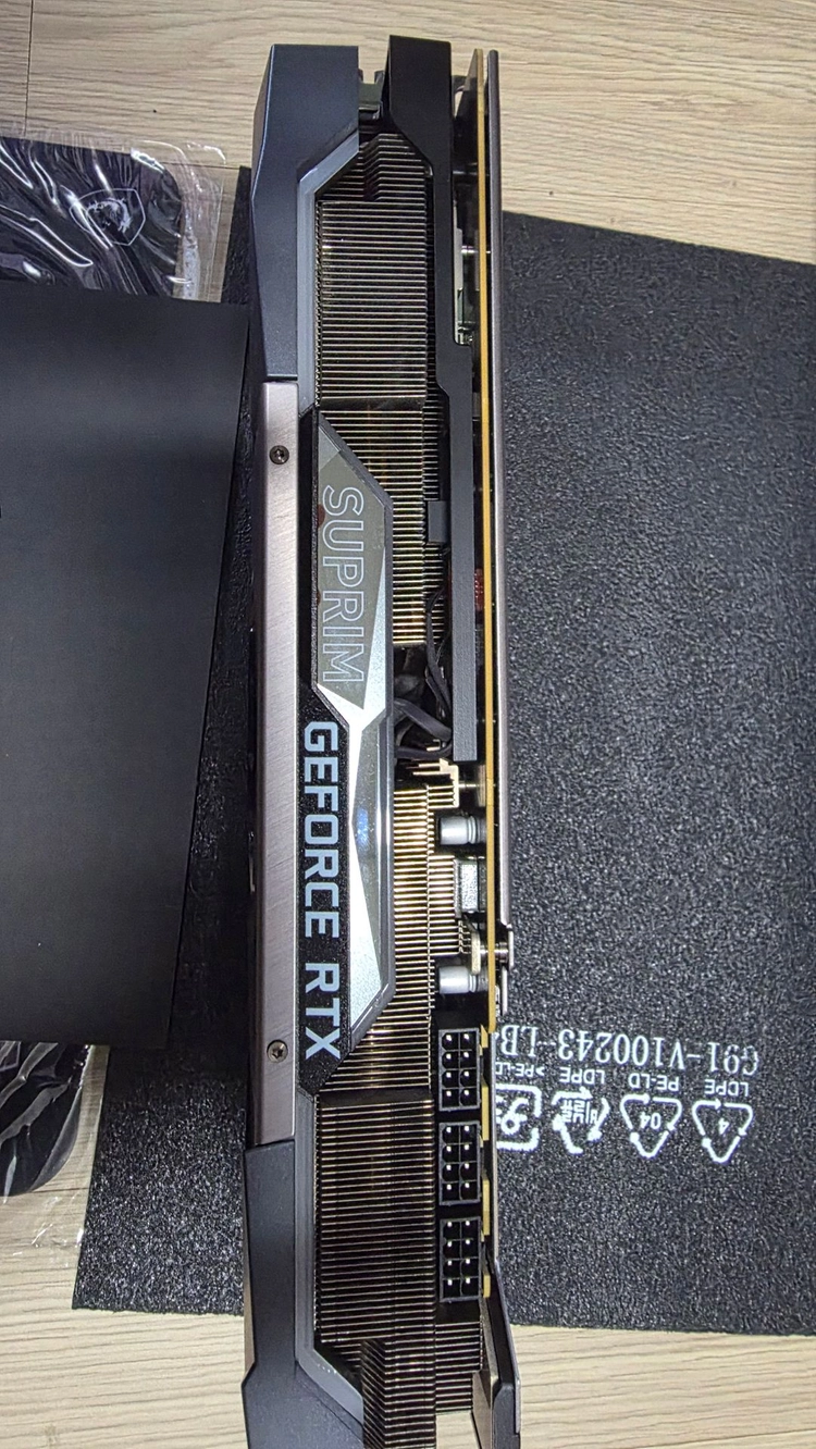 RTX 3080 MSI SUPRIM X 10기가 이미지