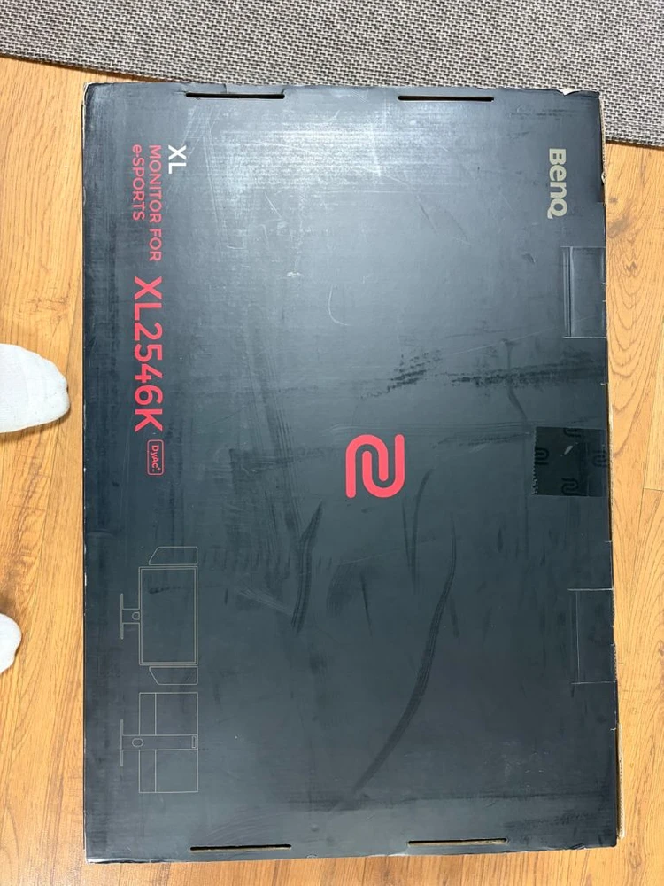 벤큐 2546k모니터 이미지