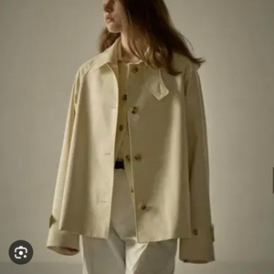 파사드패턴 FACADE PATTERN 코튼100 크림 숏자켓 S 이미지