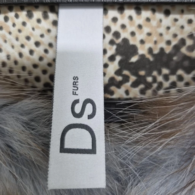 DS FURS 디에스퍼스 폭스퍼 100% 리얼퍼 자켓 블루그레이 55~66 이미지