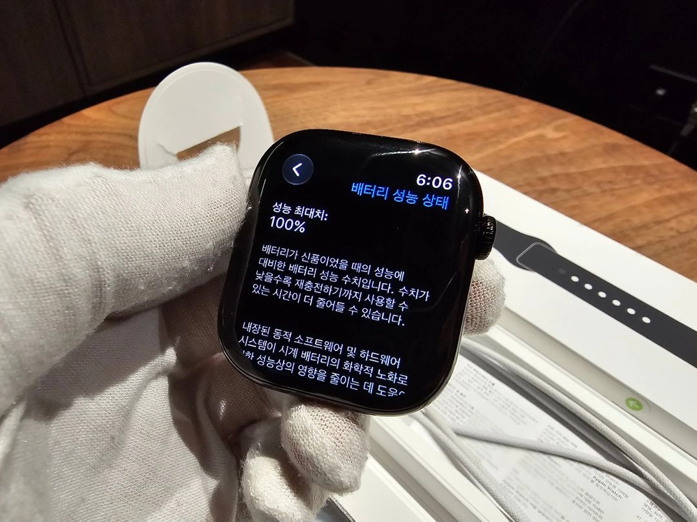 [S급/풀박스] 애플워치11 46mm 제트블랙 GPS 이미지