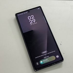 삼성 갤럭시폴드7 512gb 블랙 중고폰 이미지