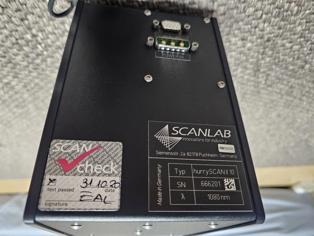 독일 SCANLAB 레이저 스캐닝 시스템 / hurrySCAN II 10 + varioSCANde 20i 이미지