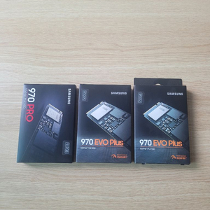삼성 970PRO(512GB) 970EVO Plus (500GB,250GB) 870EVO SSD 미개봉!새상품! 이미지
