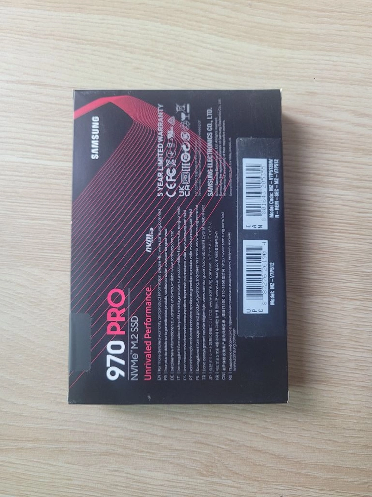 삼성 970PRO(512GB) 970EVO Plus (500GB,250GB) 870EVO SSD 미개봉!새상품! 이미지