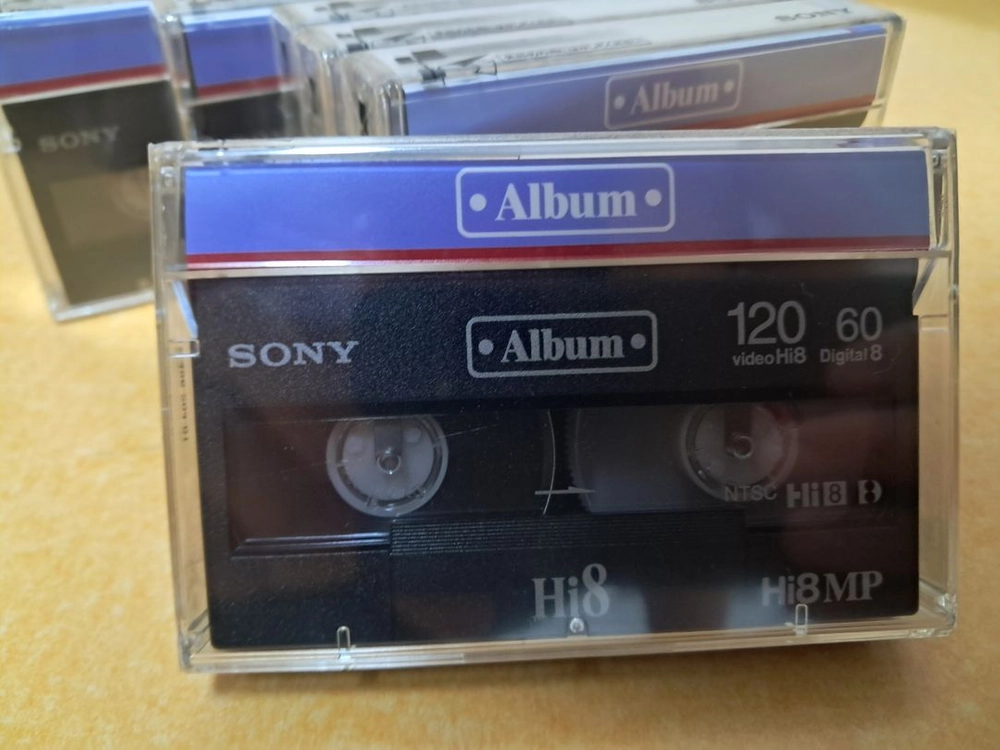 소니 Sony Hi8 캠코더 테이프 3팩 세트 9개 이미지