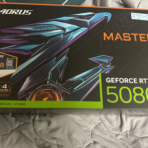 RTX5080 어로스 마스터 이미지