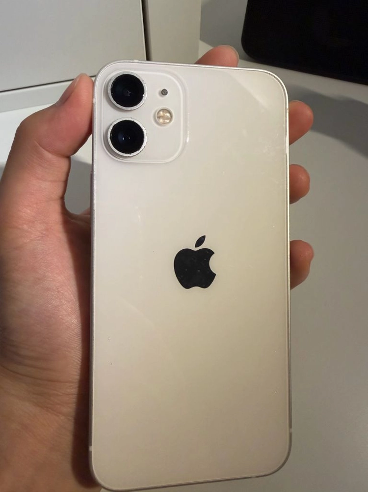 상태 A)아이폰 12mini 64GB 화이트 이미지