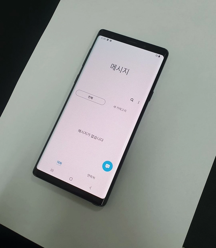 갤럭시노트9 128GB 블랙 SK 기능정상 중고폰 216170 이미지