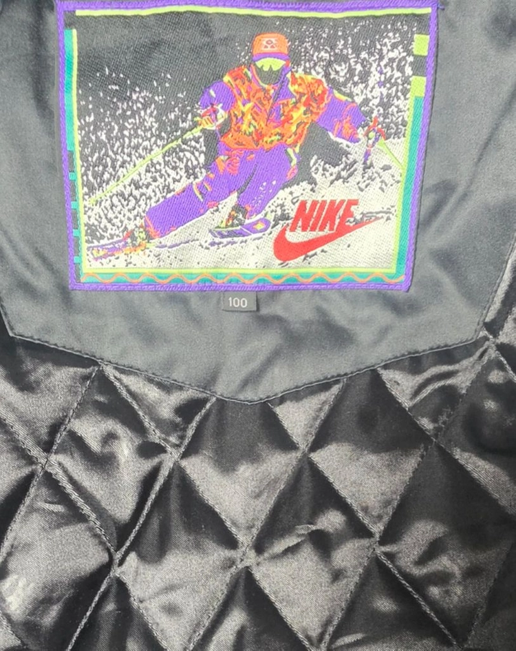 90s 나이키 스키 라인 대장급 올드스쿨 점퍼 빅로고 패딩 자켓 L 100-105 이미지