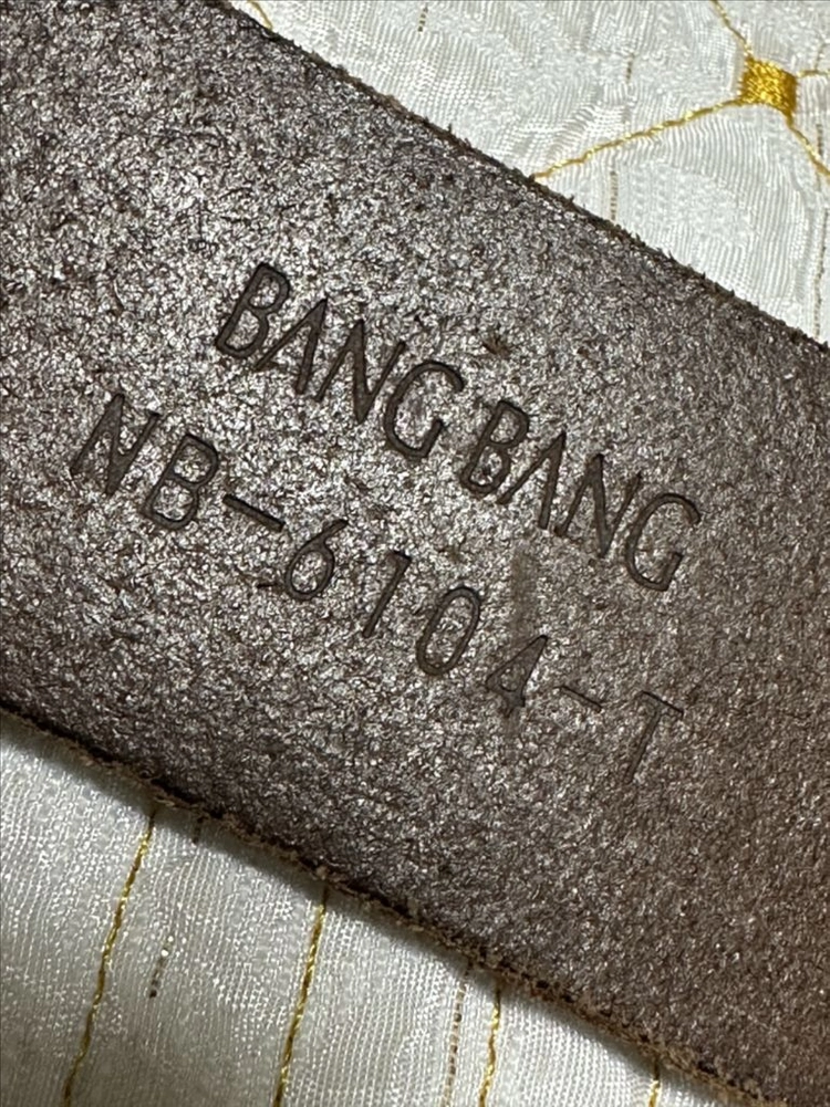BANG BANG 빈티지 가죽 벨트 이미지