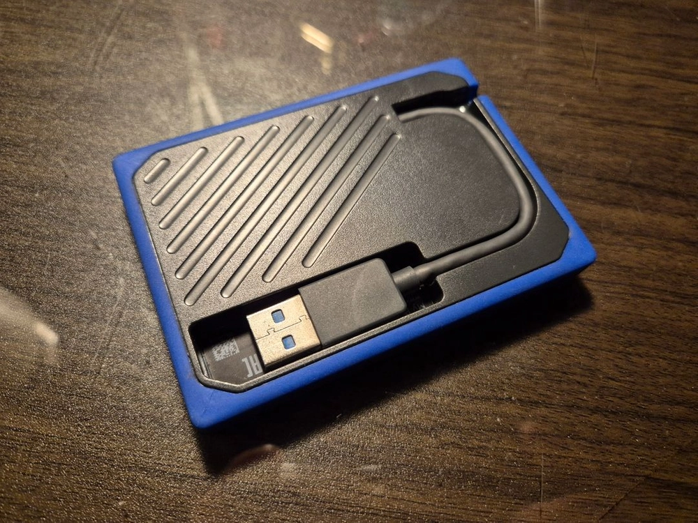 WD SSD 외장하드 1TB 1테라 이미지