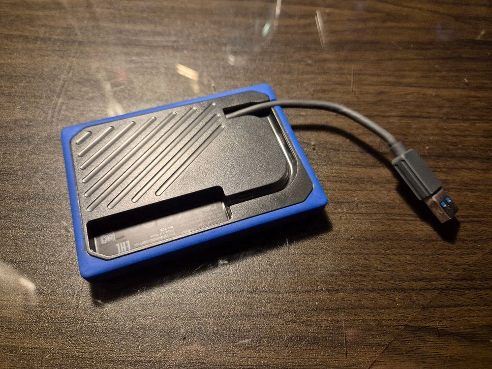 WD SSD 외장하드 1TB 1테라 이미지