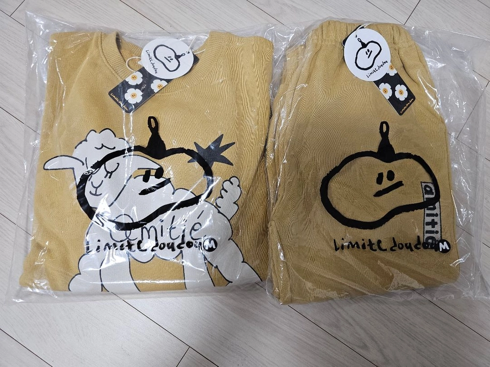 리미떼두두 봄 가을 상하세트 m사이즈 이미지