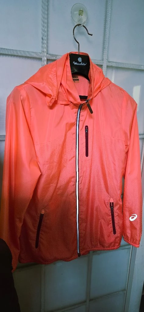 여.90-95) 아식스 여성 바람막이 자켓 asics / 여성 러닝 집업, 아웃도어 조깅 이미지