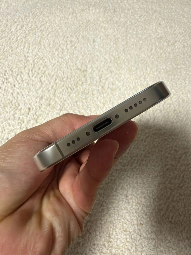[무음폰/대구/안심결제] 아이폰 iPhone 16 Pro, White Titanium, 128GB+케이스티파이 케이 이미지