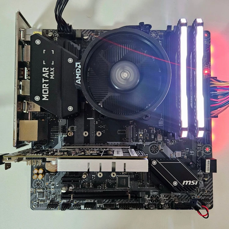 라이젠5-3600X + MSI B450M 박격포 맥스 이미지