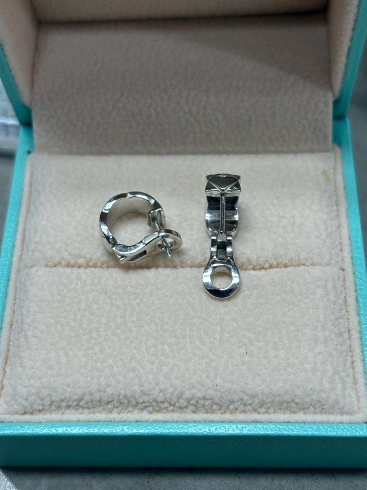코코크러쉬 귀걸이 18k 랩다이아 귀걸이 이미지
