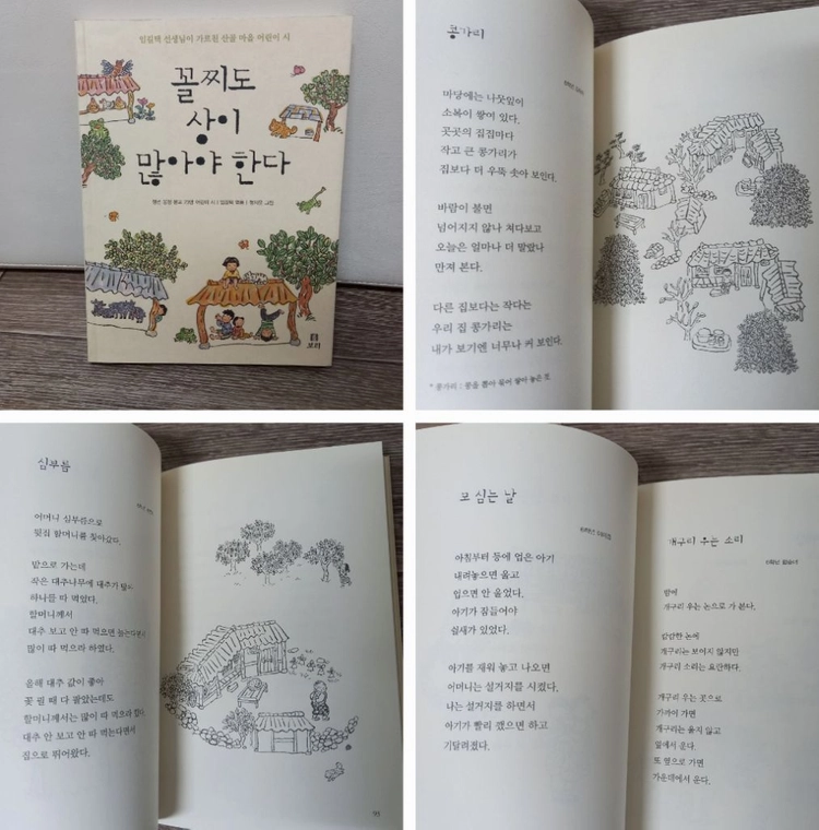 초등 동시집(한국 대표 동시 100편 외) 이미지