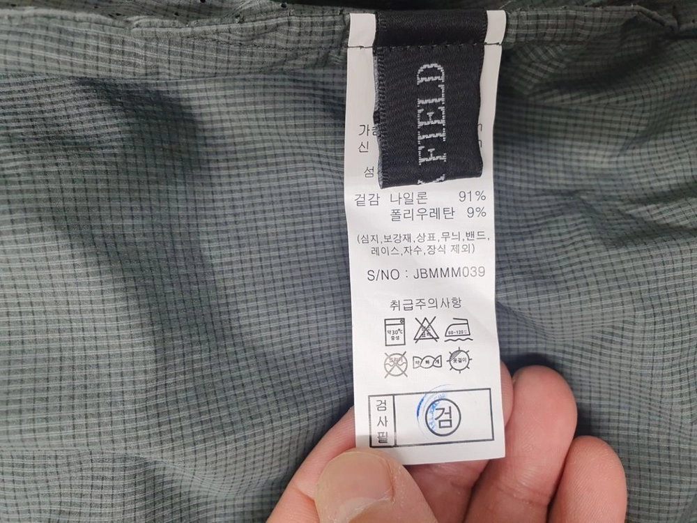 JF JACK 경량 바람막이 자켓 100-175 이미지