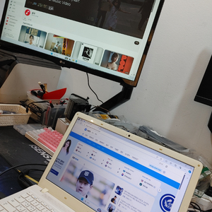 (유튜브,문서작업용,윈11정품)15.6인치i5/8g/ssd삼성 노트북(배터리하자) 이미지