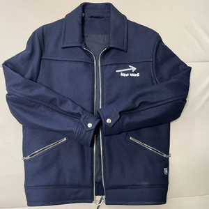 랑방 LANVIN 네이비 울 블루종 자켓 100사이즈 이미지