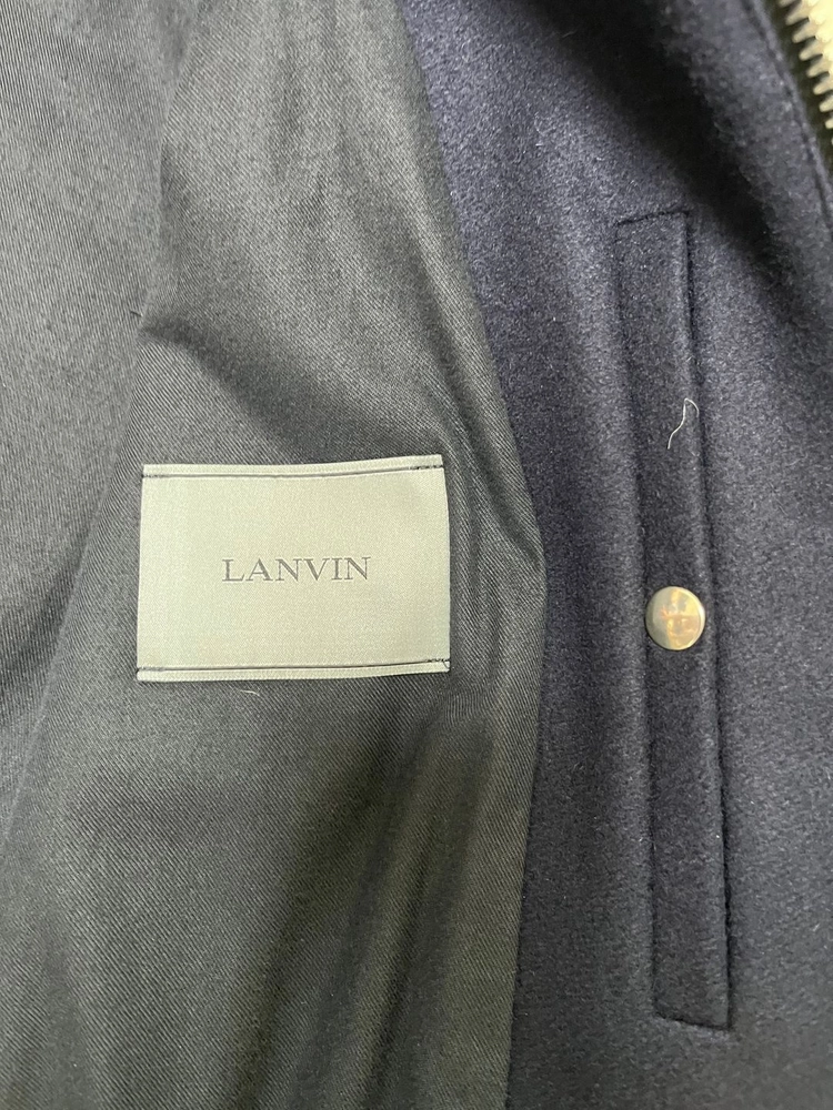 랑방 LANVIN 네이비 울 블루종 자켓 100사이즈 이미지