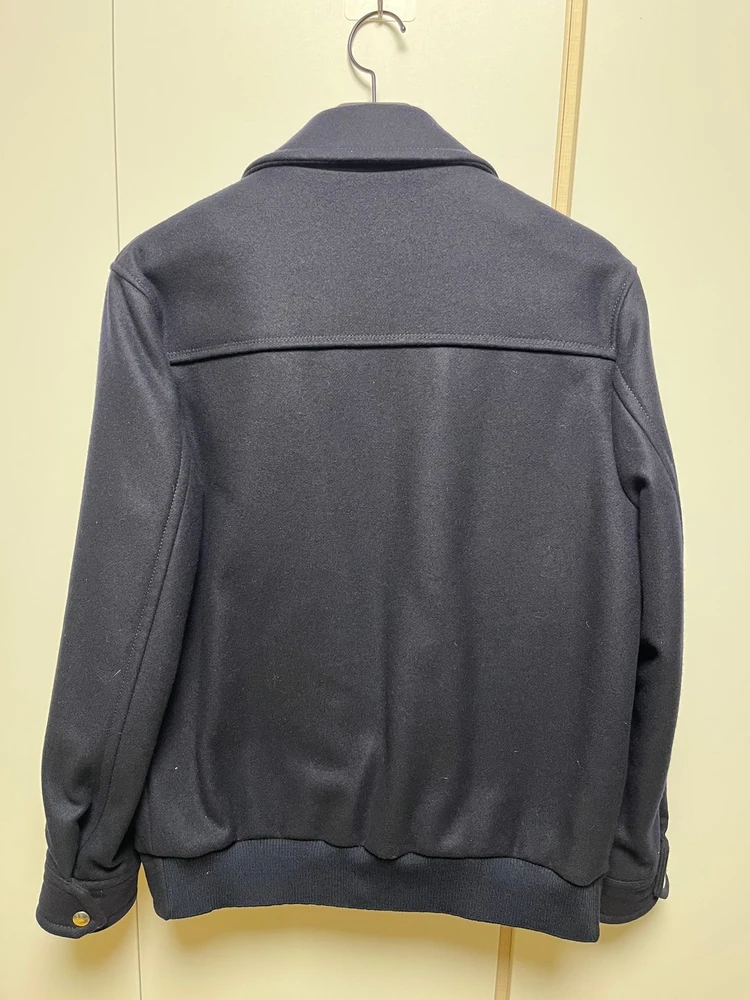 랑방 LANVIN 네이비 울 블루종 자켓 100사이즈 이미지