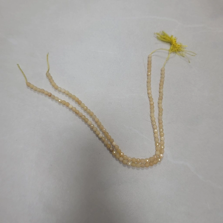 6mm 노란 원석 2줄일괄 이미지
