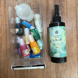 파디코 레진아트 | 해이슬 uv레진 200ml , UV레진 조색제 10ml 이미지