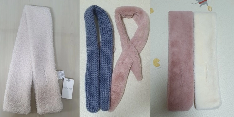 방한용품 머플러 털모자 귀마개 한복속치마 해피프린스 마블 스파이더맨등 이미지