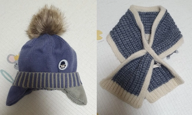 방한용품 머플러 털모자 귀마개 한복속치마 해피프린스 마블 스파이더맨등 이미지