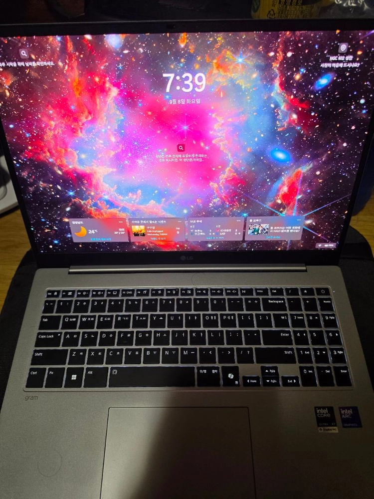 그램 PRO AI 2026 16Z90U-KU7BK (512GB SSD 추가장착) 이미지