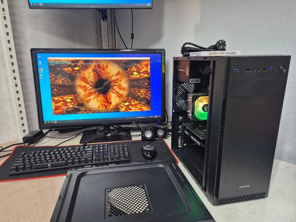 인텔 i5-12400F+H610M+16GB 게이밍컴퓨터 판매합니다 이미지