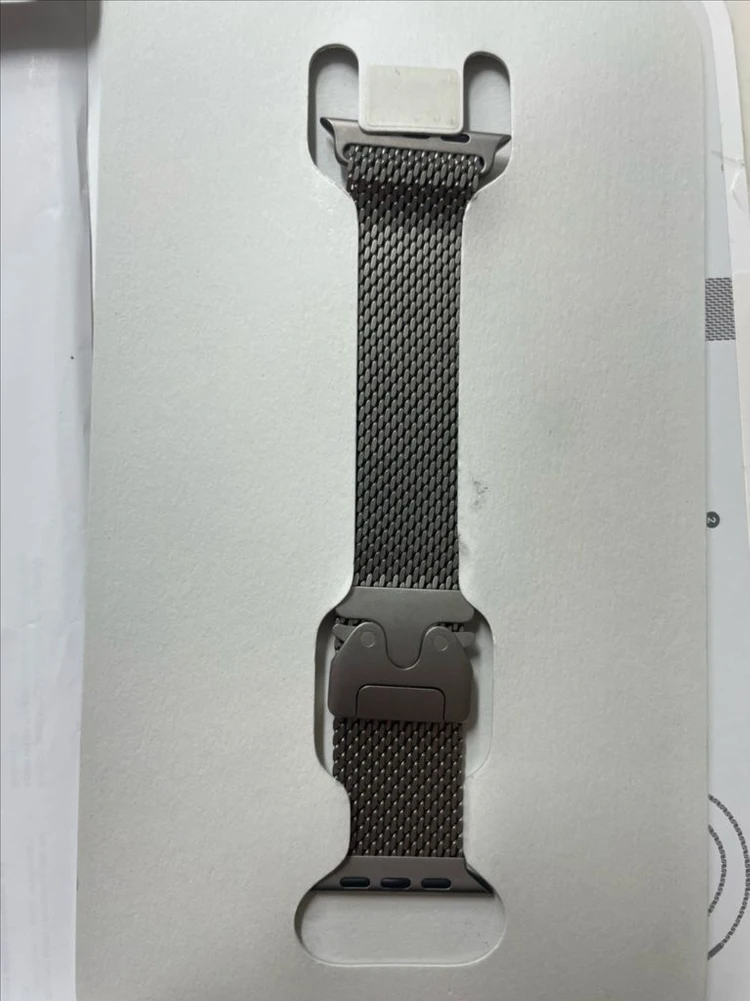애플워치 티타늄 밀레니즈루프 49mm M 내추럴 SS급 이미지