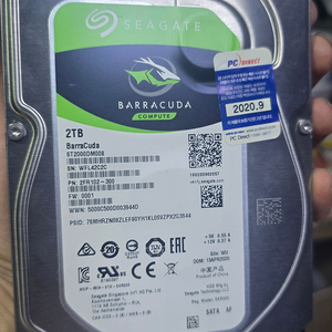 HDD 씨게이트 바라쿠다 2TB 이미지