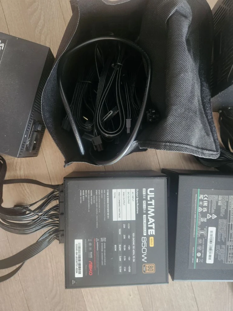 시소닉,마이크로닉스,잘만등 750W,700W 컴퓨터 파워서플라이 이미지