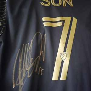 손흥민 lafc 홈 친필 싸인 유니폼 판매 이미지