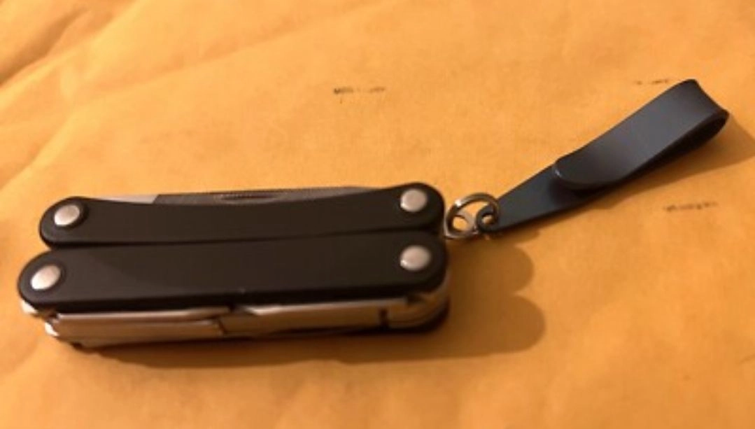 [blue 칼러] 티타늄 edc 포켓 서스펜션 클립Titanium pocket suspension clip 이미지