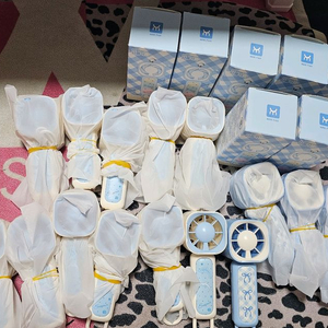 급쳐 개당2천 마린핸디 손 선풍기 휴대용 선풍기 세트 USB 포함 새상품 이미지