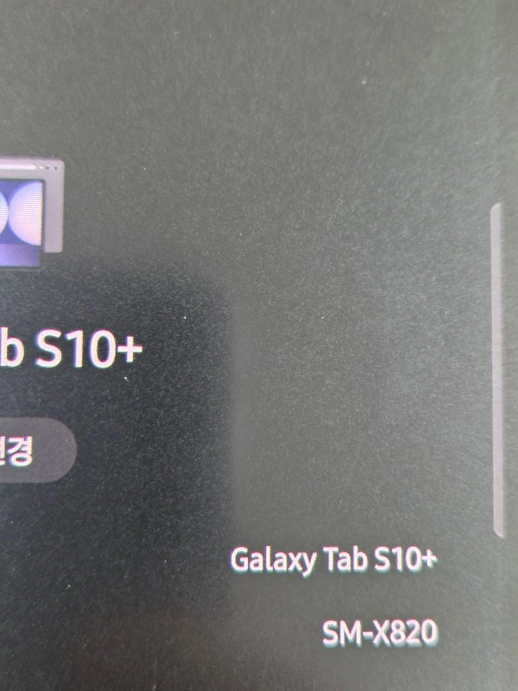 갤럭시탭 S10+(플러스) 와이파이 256GB 이미지