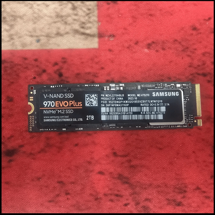 NVME-삼성 970EVO PLUS 2TB-A/S 28년10월까지 이미지