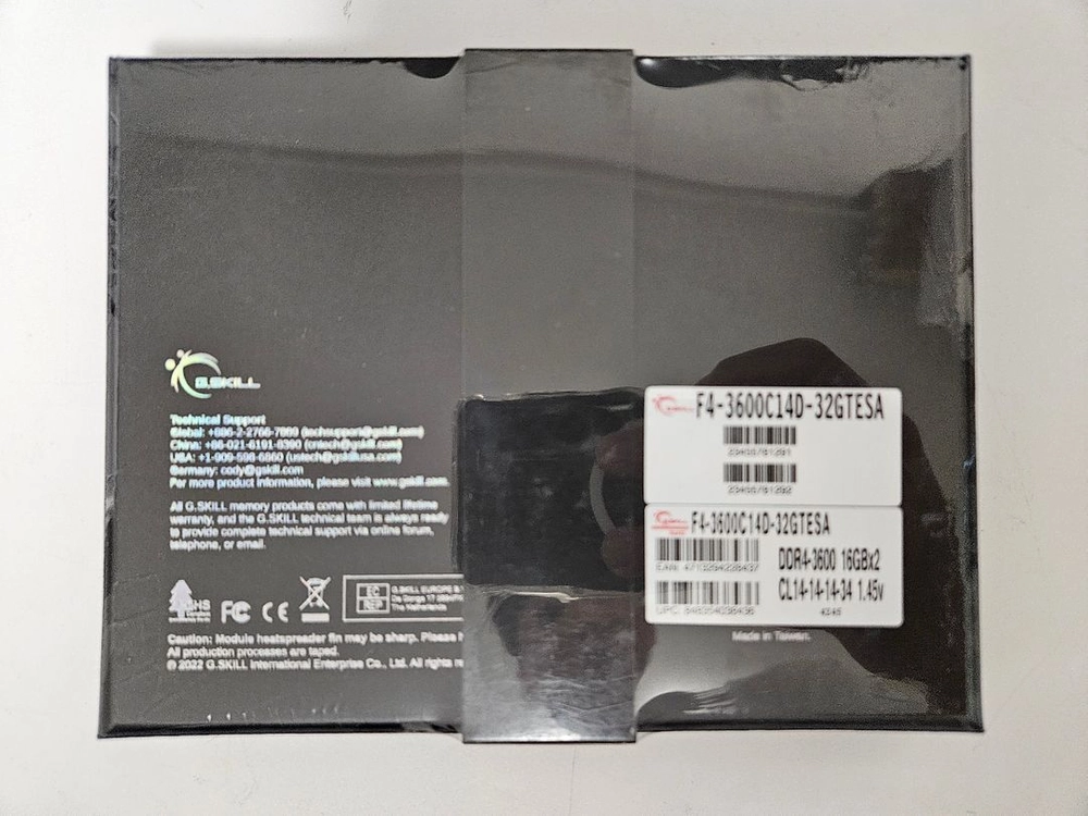 지스킬 G.SKILL DDR4-3600 CL14 TRIDENT Z ROYAL ELITE 실버 이미지