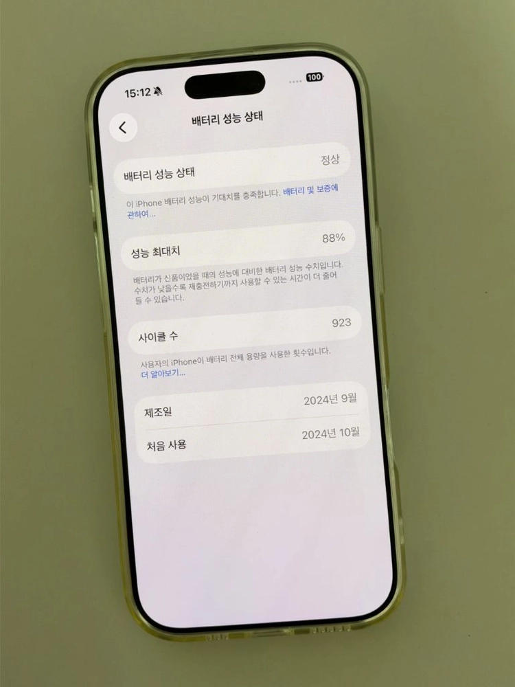 아이폰16 PRO 실버 256 이미지