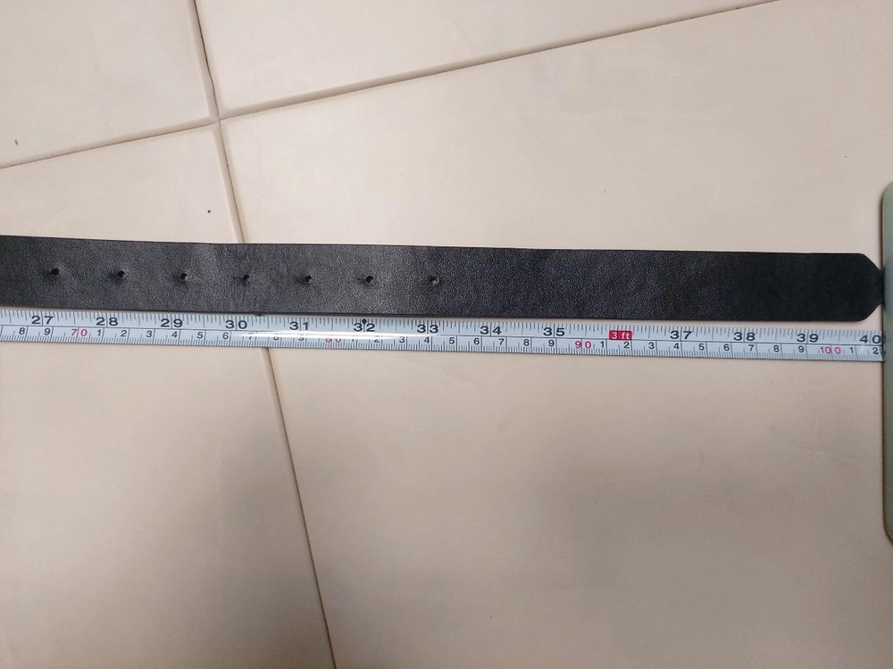 남녀공용 가죽 벨트/스타일 굿/입생로랑 아님 이미지