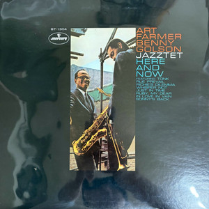 [재즈 LP] Art Farmer & Benny Golson Jazztet - Here and Now (일본 Nip 이미지