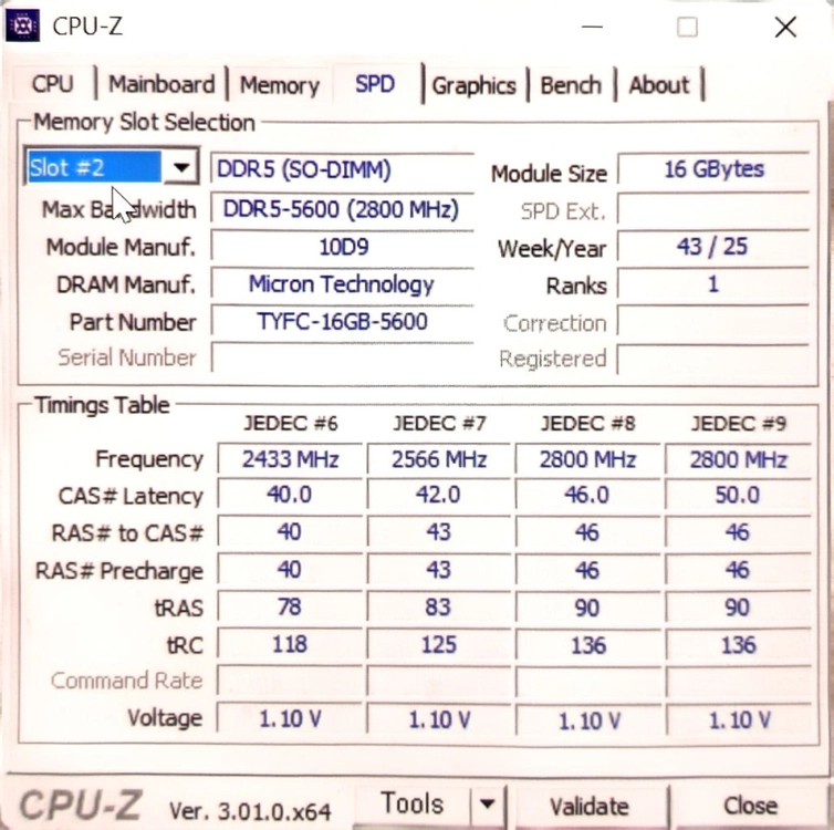 DDR5 5600 16G 2개 이미지