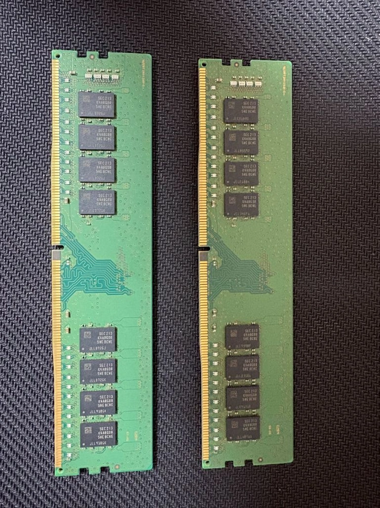 삼성 DDR4 3200 램 16X2 32GB 이미지