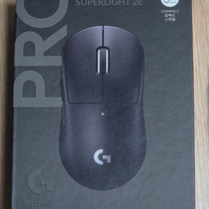 [지슈라 2c] 로지텍 PRO X SUPERLIGHT 2c 블랙 마우스 이미지