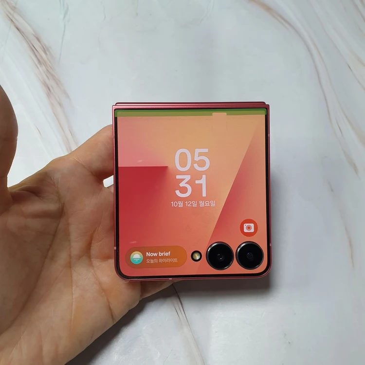 LG 갤럭시 Z플립7 5G 코랄레드 512G S급 판매합니다 이미지